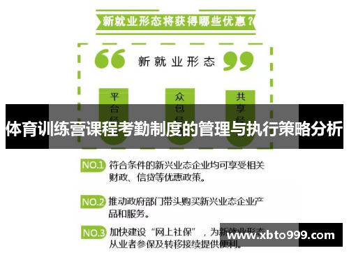 体育训练营课程考勤制度的管理与执行策略分析